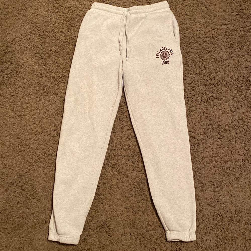 White/grey sweats girls